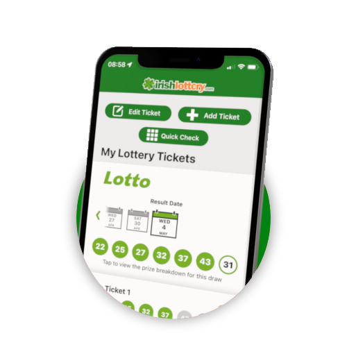 Saved tickets view in app