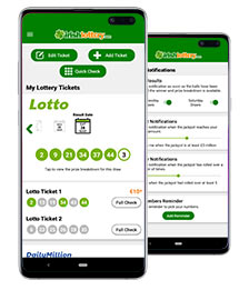 Irish Lottery App for iPhone