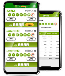 Irish Lottery App for iPhone